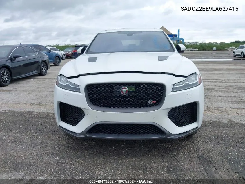 SADCZ2EE9LA627415 2020 Jaguar F-Pace Svr