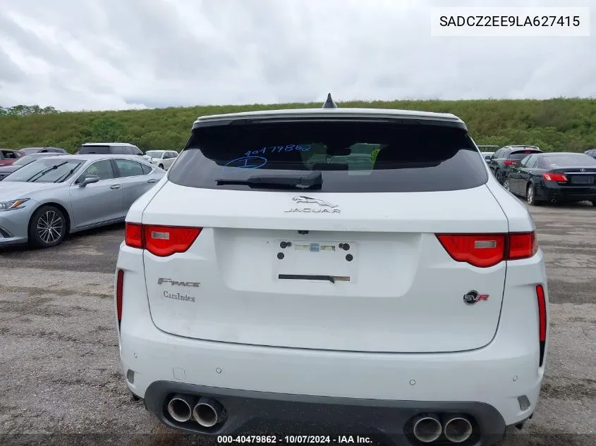 SADCZ2EE9LA627415 2020 Jaguar F-Pace Svr