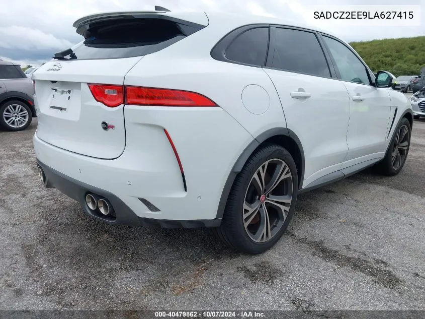 SADCZ2EE9LA627415 2020 Jaguar F-Pace Svr