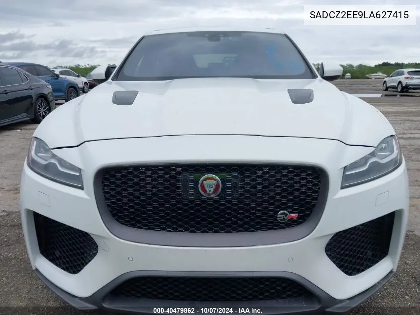 SADCZ2EE9LA627415 2020 Jaguar F-Pace Svr