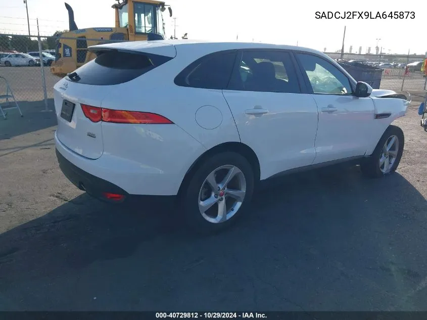 2020 Jaguar F-Pace Premium P250 Awd Automatic VIN: SADCJ2FX9LA645873 Lot: 40729812