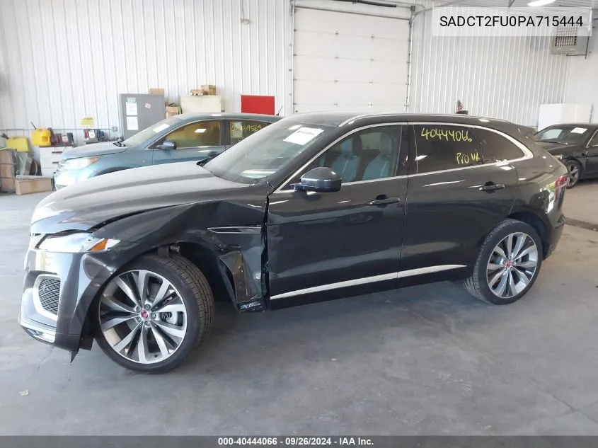 SADCT2FU0PA715444 2023 Jaguar F-Pace R-Dynamic S P400 Awd Automatic