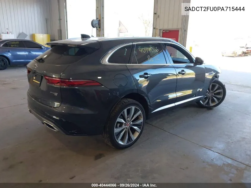 SADCT2FU0PA715444 2023 Jaguar F-Pace R-Dynamic S P400 Awd Automatic