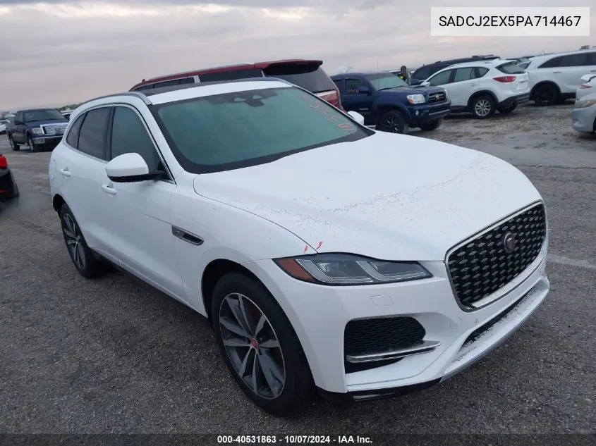 2023 Jaguar F-Pace S VIN: SADCJ2EX5PA714467 Lot: 40531863