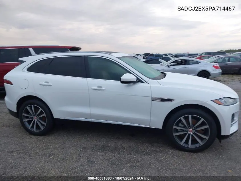 2023 Jaguar F-Pace S VIN: SADCJ2EX5PA714467 Lot: 40531863