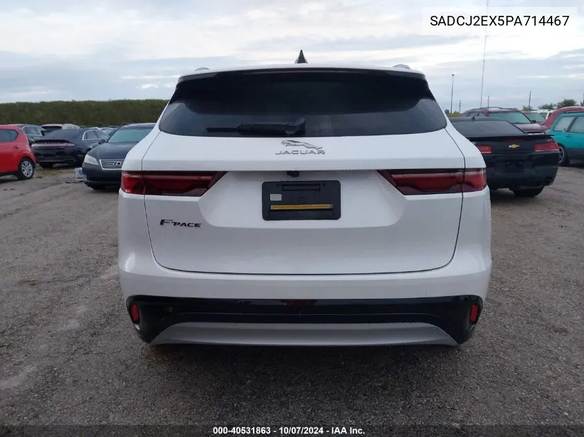 2023 Jaguar F-Pace S VIN: SADCJ2EX5PA714467 Lot: 40531863