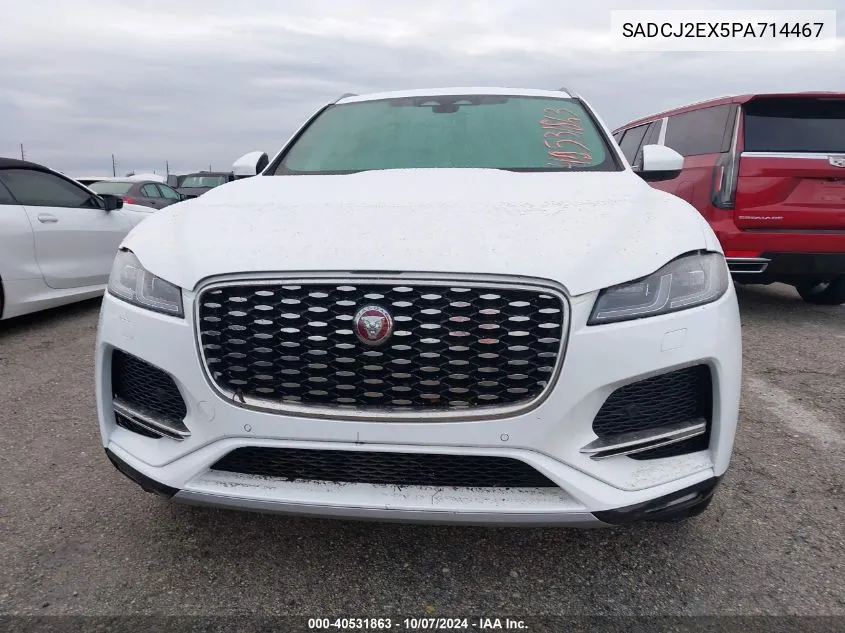 2023 Jaguar F-Pace S VIN: SADCJ2EX5PA714467 Lot: 40531863