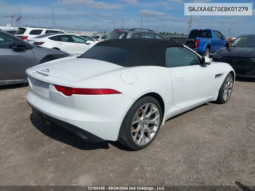 SAJXA6E70E8K01279 2014 Jaguar F-Type