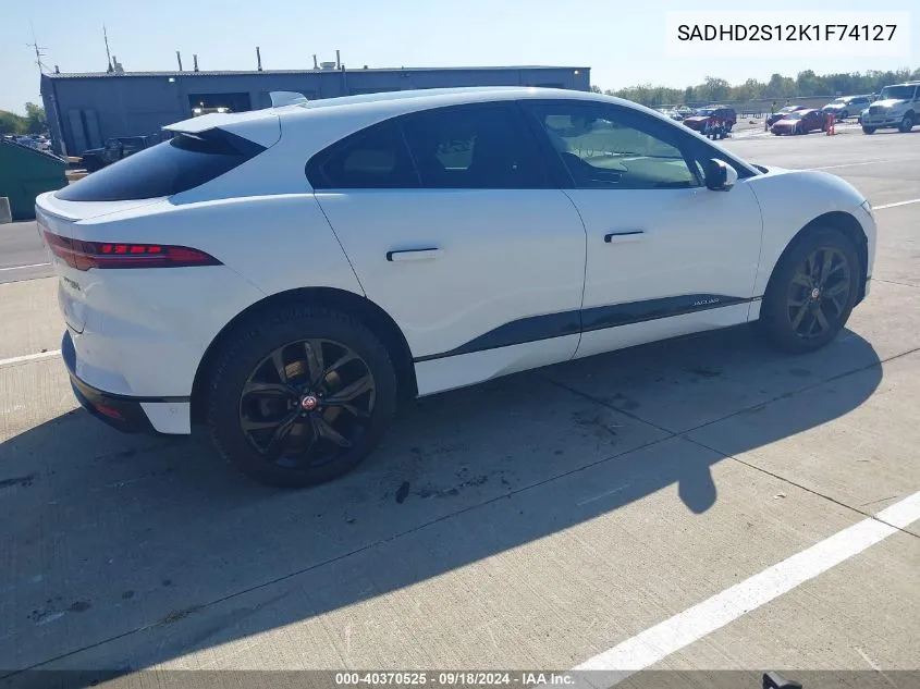 2019 Jaguar I-Pace First Edition/Hse VIN: SADHD2S12K1F74127 Lot: 40370525