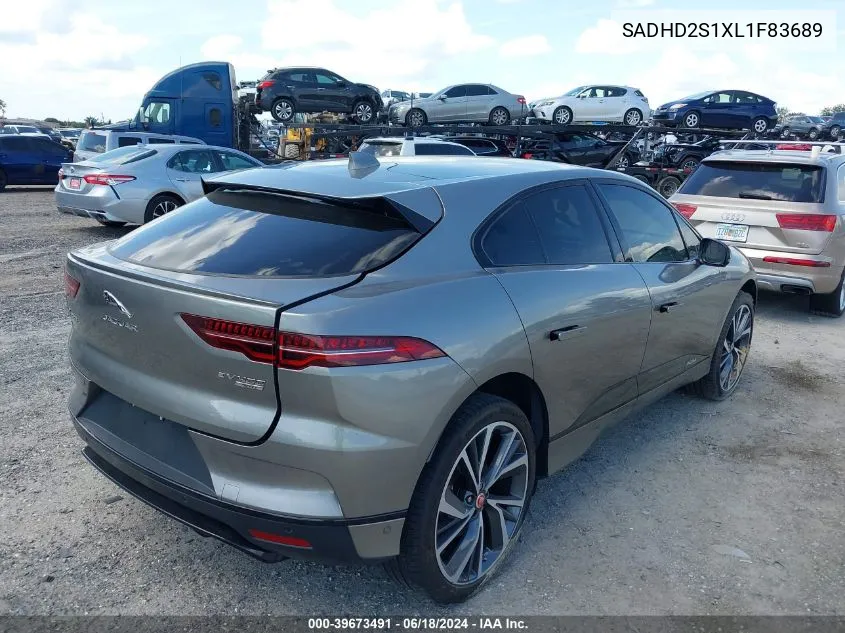 2020 Jaguar I-Pace Hse Ev400 Awd Automatic VIN: SADHD2S1XL1F83689 Lot: 39673491