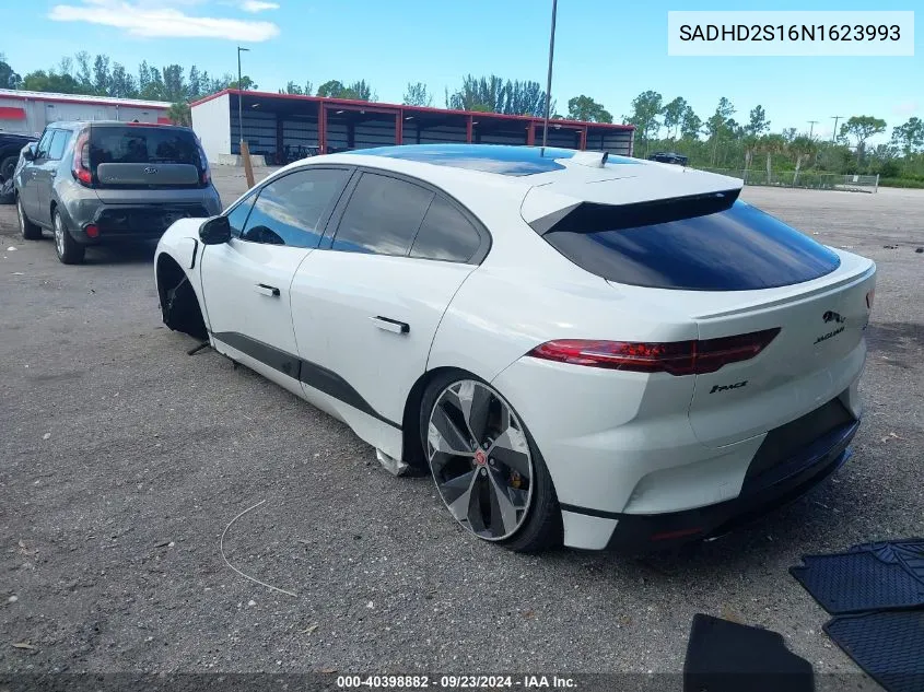 2022 Jaguar I-Pace Hse VIN: SADHD2S16N1623993 Lot: 40398882