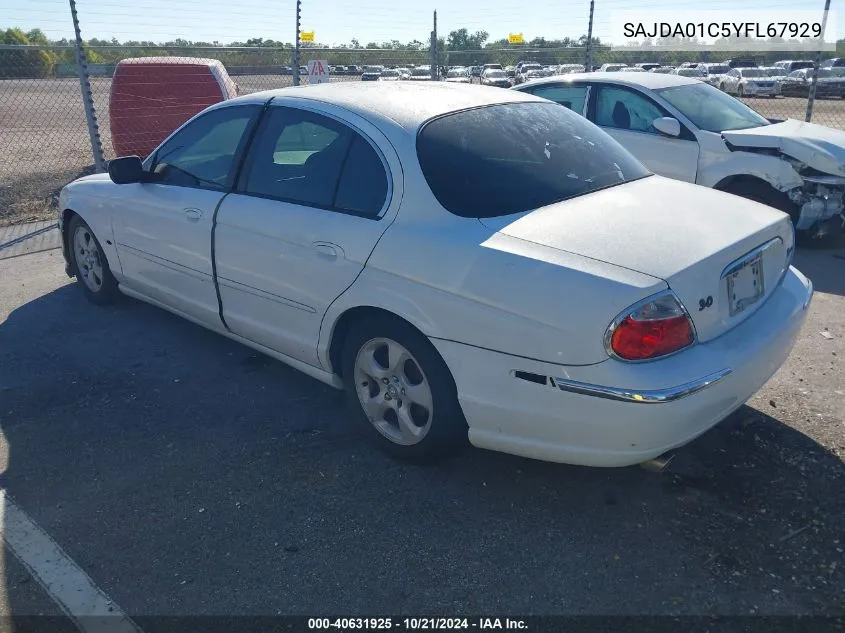 SAJDA01C5YFL67929 2000 Jaguar S-Type