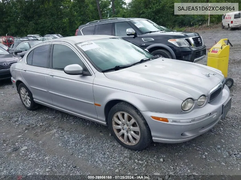 SAJEA51D62XC48964 2002 Jaguar X-Type 2.5L