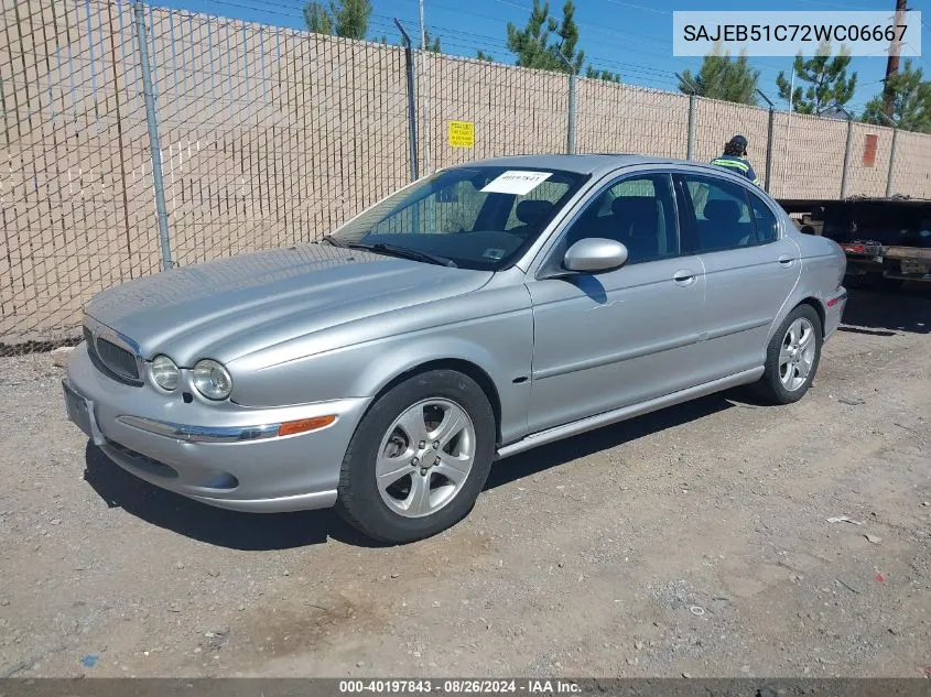 SAJEB51C72WC06667 2002 Jaguar X-Type 3.0L