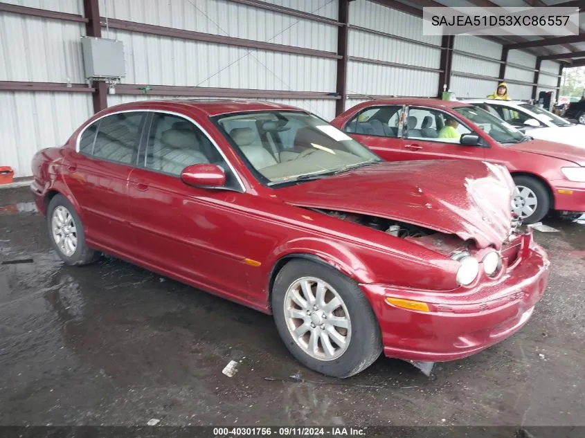 SAJEA51D53XC86557 2003 Jaguar X-Type 2.5