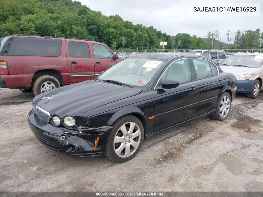 SAJEA51C14WE16929 2004 Jaguar X-Type 3.0