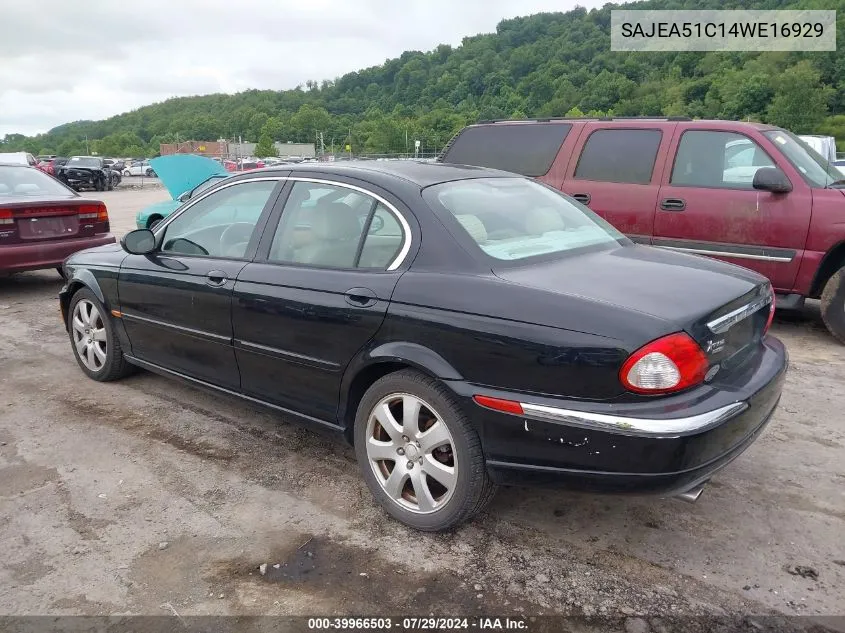 SAJEA51C14WE16929 2004 Jaguar X-Type 3.0