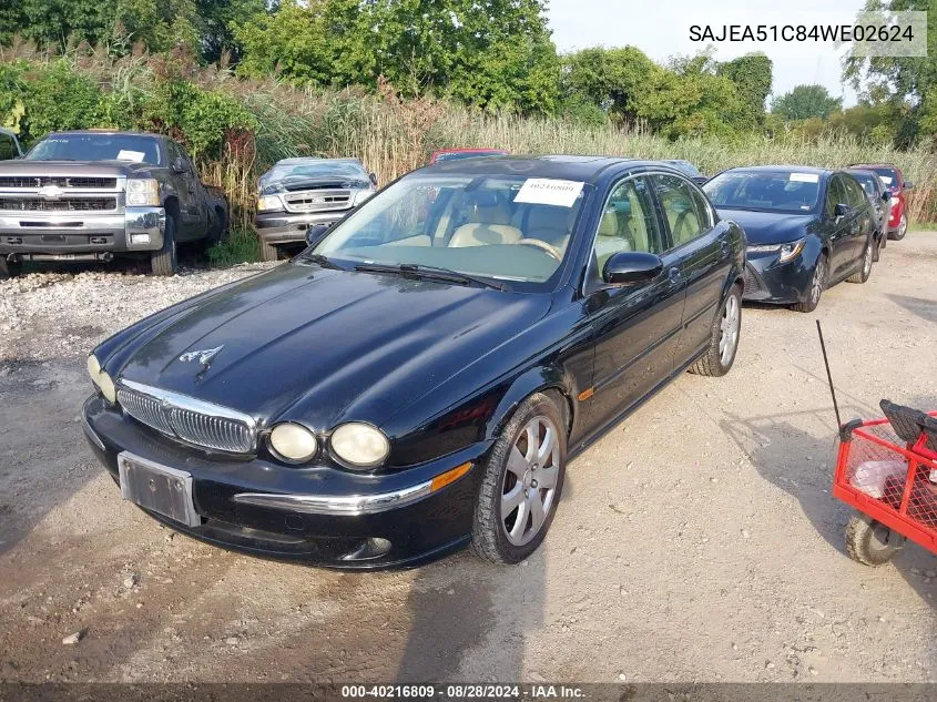 2004 Jaguar X-Type 3.0 VIN: SAJEA51C84WE02624 Lot: 40216809