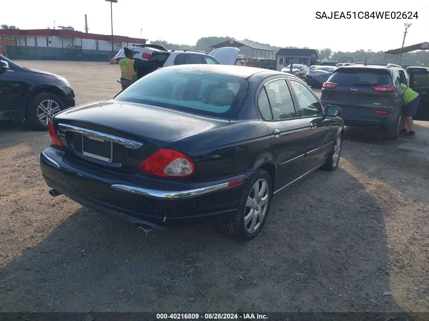 SAJEA51C84WE02624 2004 Jaguar X-Type 3.0