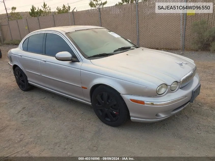 SAJEA51C64WD96550 2004 Jaguar X-Type 3.0