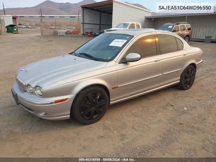 SAJEA51C64WD96550 2004 Jaguar X-Type 3.0