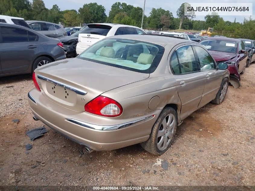 2004 Jaguar X-Type 3.0 VIN: SAJEA51C44WD76684 Lot: 40409604