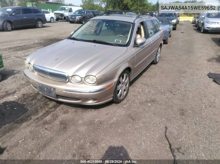 SAJWA54A15WE59652 2005 Jaguar X-Type 3.0