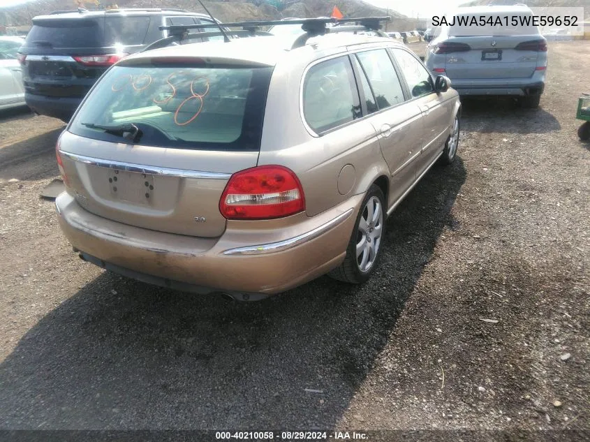 SAJWA54A15WE59652 2005 Jaguar X-Type 3.0