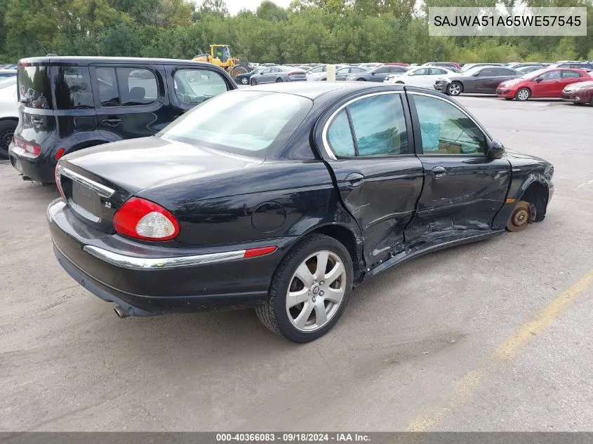 2005 Jaguar X-Type 3.0 VIN: SAJWA51A65WE57545 Lot: 40366083