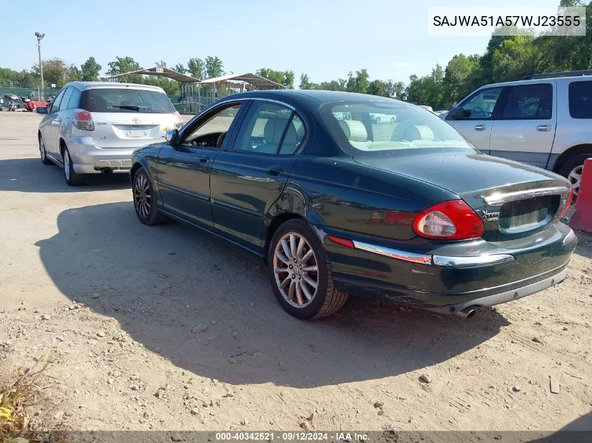 2007 Jaguar X-Type 3.0 VIN: SAJWA51A57WJ23555 Lot: 40342521