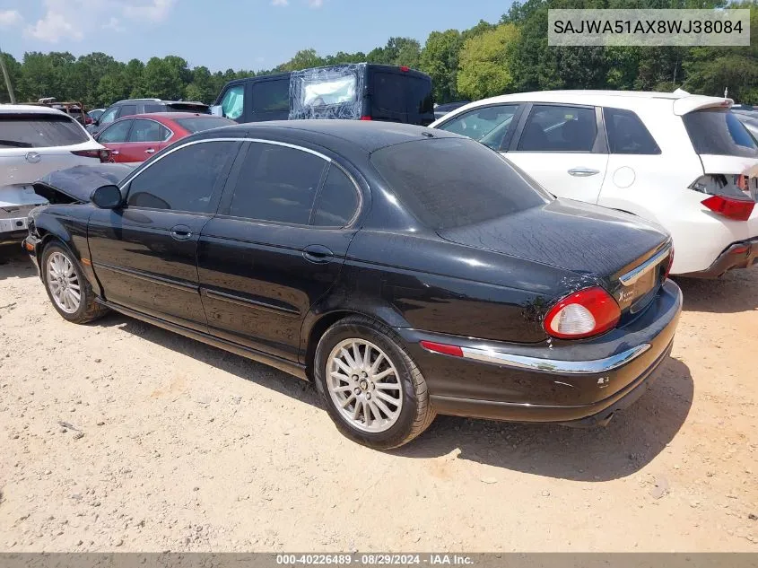 SAJWA51AX8WJ38084 2008 Jaguar X-Type 3.0