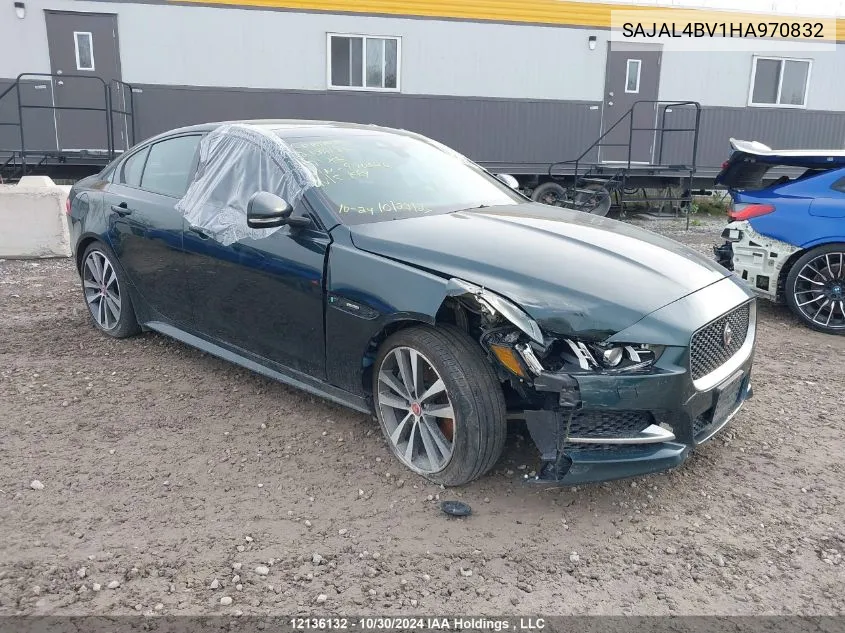 2017 Jaguar Xe VIN: SAJAL4BV1HA970832 Lot: 12136132