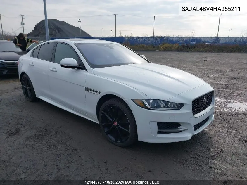 2017 Jaguar Xe R - Sport VIN: SAJAL4BV4HA955211 Lot: 12144573