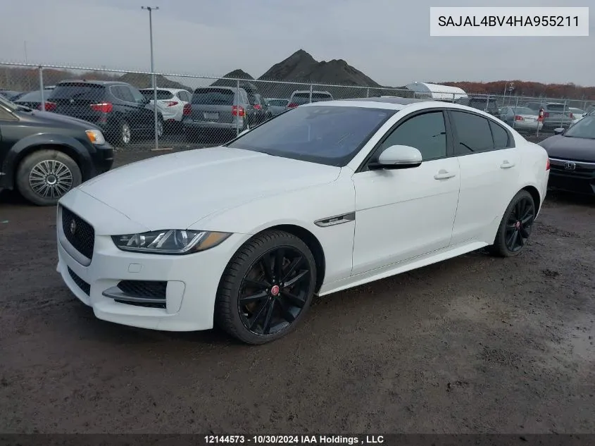 2017 Jaguar Xe R - Sport VIN: SAJAL4BV4HA955211 Lot: 12144573