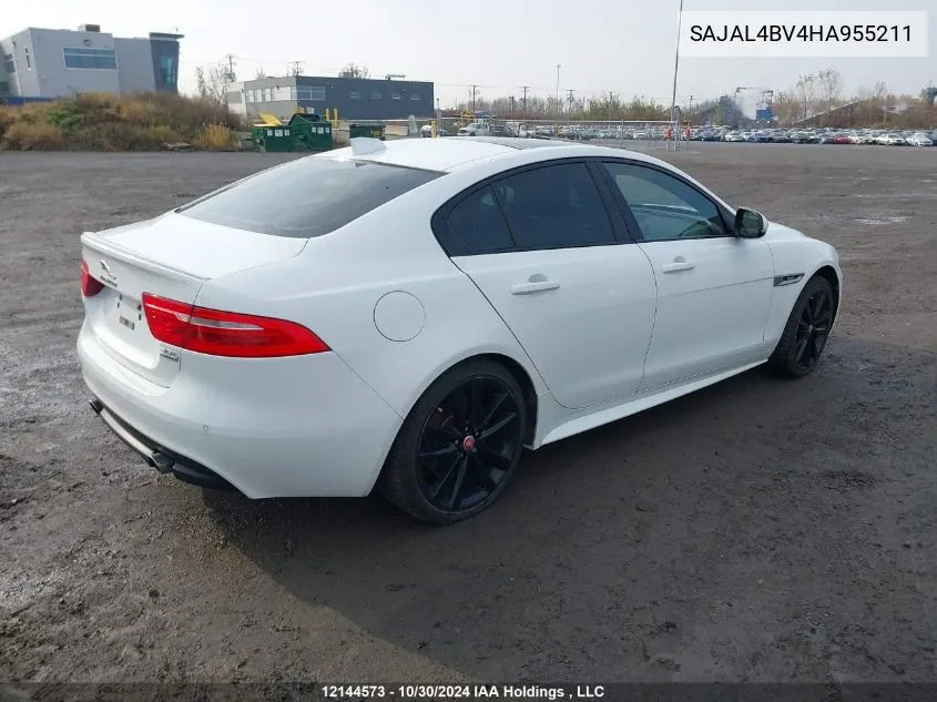 2017 Jaguar Xe R - Sport VIN: SAJAL4BV4HA955211 Lot: 12144573