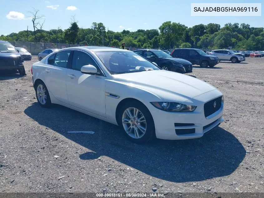 SAJAD4BG5HA969116 2017 Jaguar Xe 25T Premium