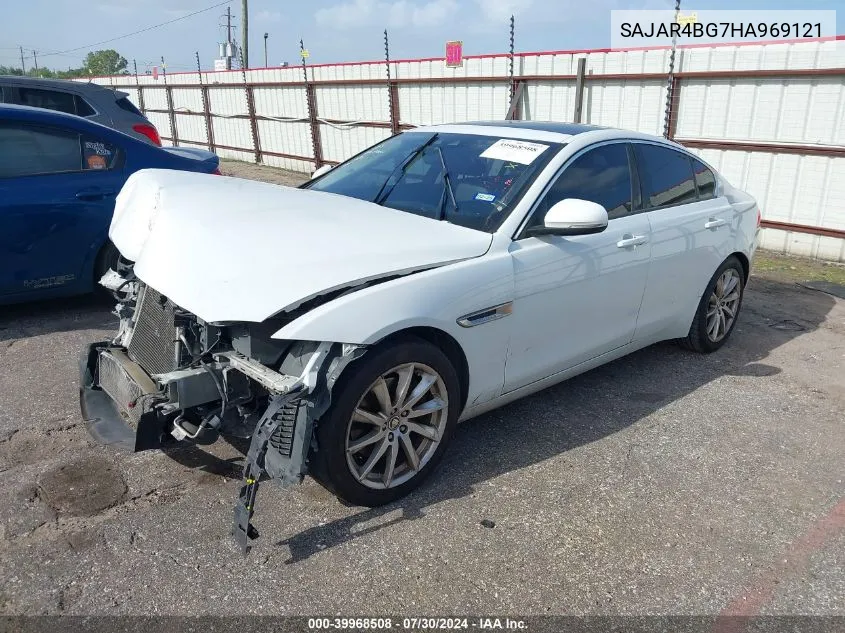 SAJAR4BG7HA969121 2017 Jaguar Xe 25T