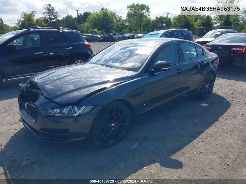 SAJAE4BG6HA963175 2017 Jaguar Xe Prestige