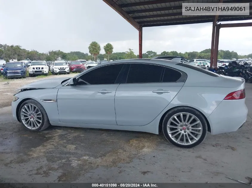 SAJAH4BV1HA949061 2017 Jaguar Xe 35T First Edition