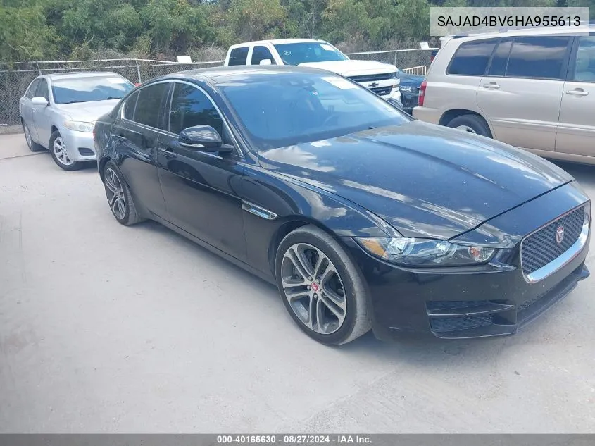 2017 Jaguar Xe 35T Premium VIN: SAJAD4BV6HA955613 Lot: 40165630