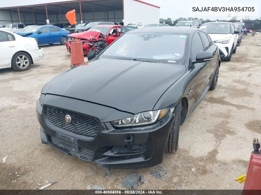 2017 Jaguar Xe 35T R-Sport VIN: SAJAF4BV3HA954705 Lot: 40184576