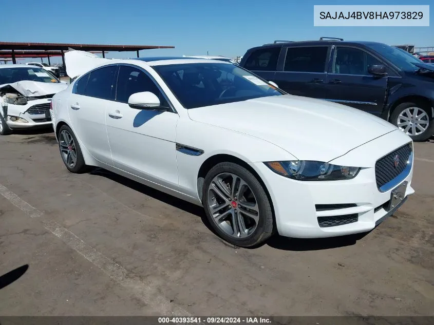 2017 Jaguar Xe 35T Premium VIN: SAJAJ4BV8HA973829 Lot: 40393541