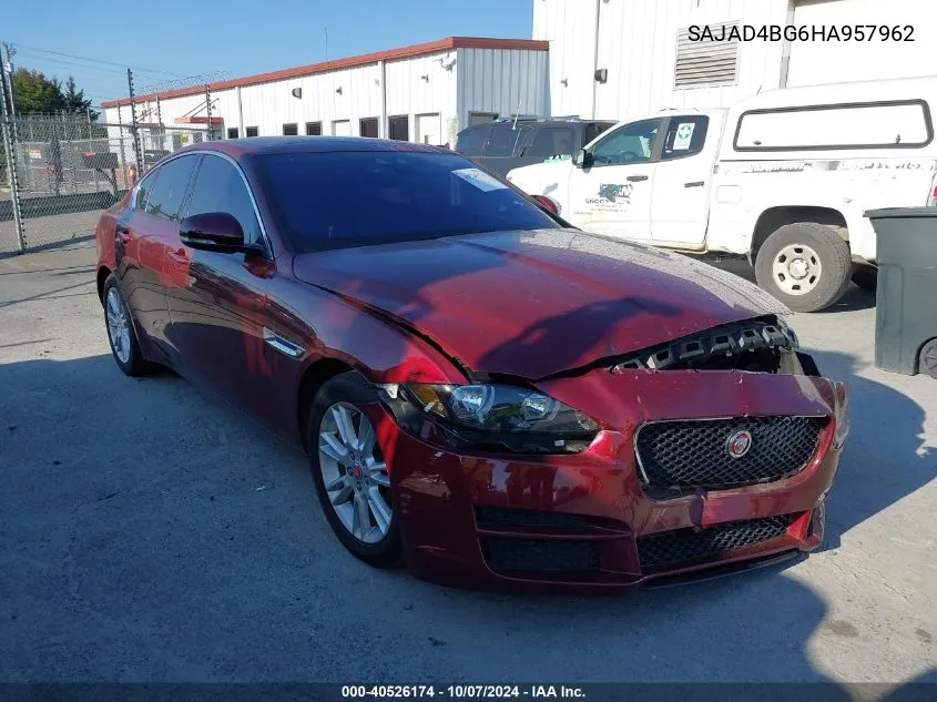 SAJAD4BG6HA957962 2017 Jaguar Xe Premium