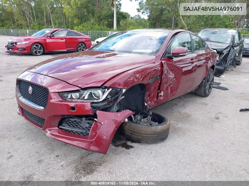 2017 Jaguar Xe 35T R-Sport VIN: SAJAF4BV5HA976091 Lot: 40814163