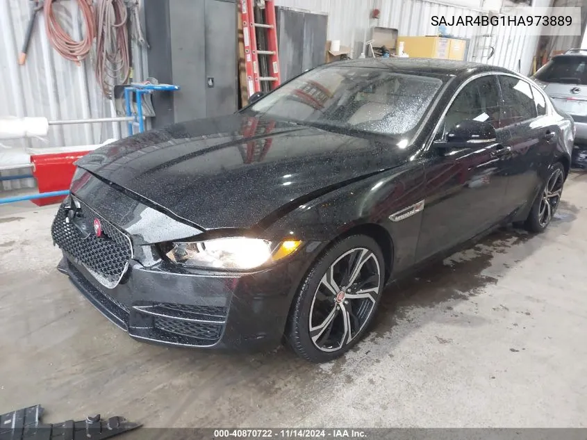 2017 Jaguar Xe 25T VIN: SAJAR4BG1HA973889 Lot: 40870722