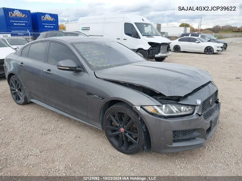 2018 Jaguar Xe VIN: SAJAL4GX2JCP39622 Lot: 12123092