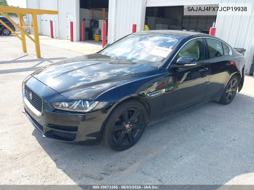 2018 Jaguar Xe 25T Premium VIN: SAJAJ4FX7JCP19938 Lot: 39573385