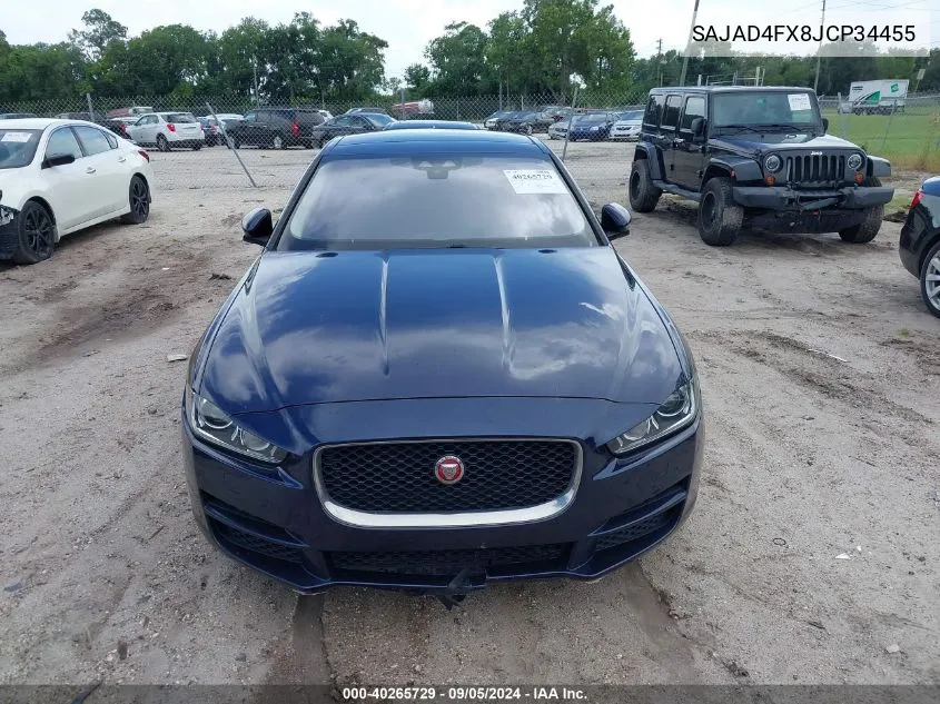 2018 Jaguar Xe Premium VIN: SAJAD4FX8JCP34455 Lot: 40265729