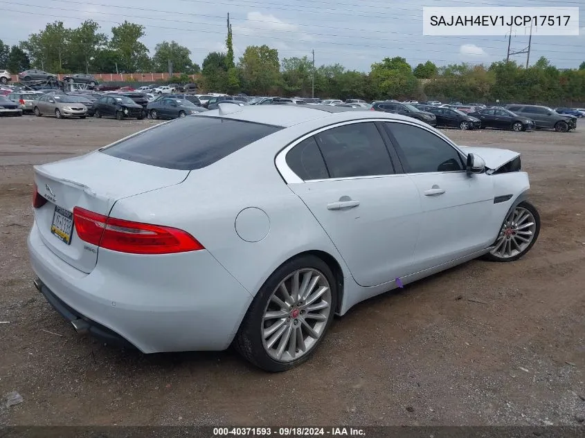 2018 Jaguar Xe 35T Portfolio Limited Edition VIN: SAJAH4EV1JCP17517 Lot: 40371593