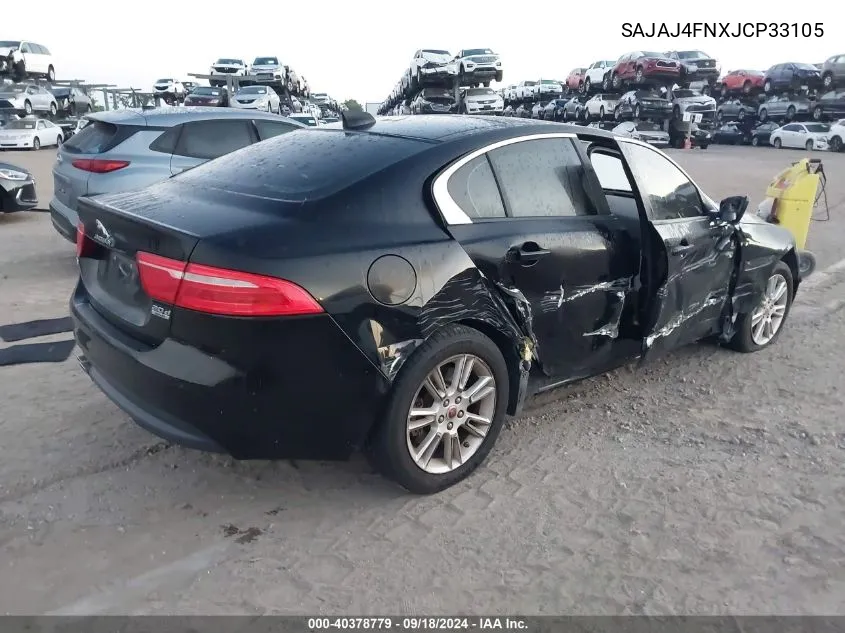 2018 Jaguar Xe Premium VIN: SAJAJ4FNXJCP33105 Lot: 40378779